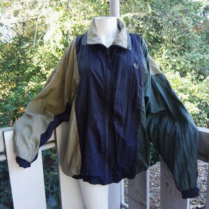 Vintage 90s Retro Givenchy Colorblock Activewear Windbreaker Tracksuit Jacket